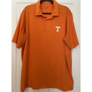 Tennessee Volunteers Orange Columbia Polo Men's shirt Size 2XL short sleeve